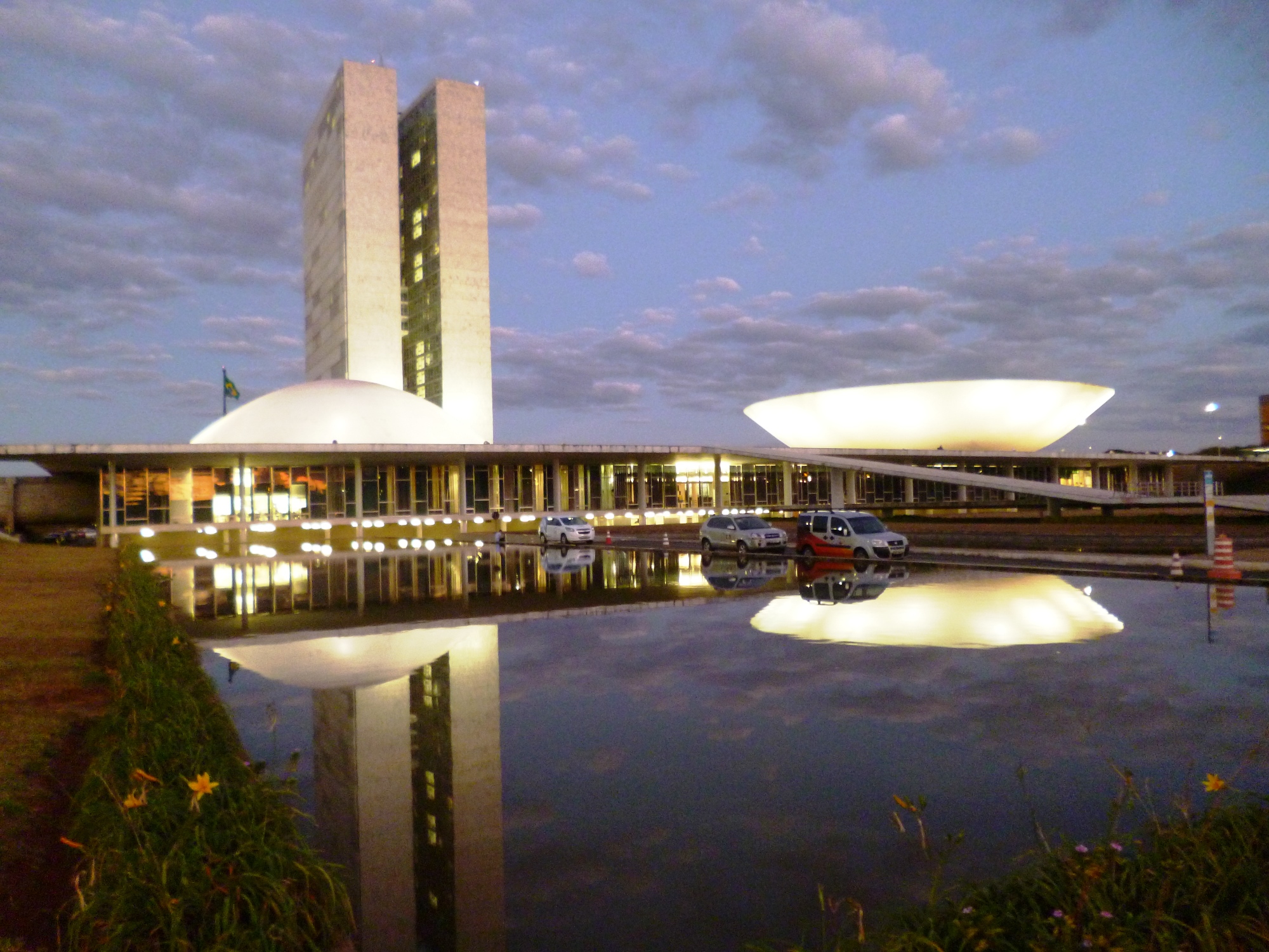 atardecer congreso nacional brasilia