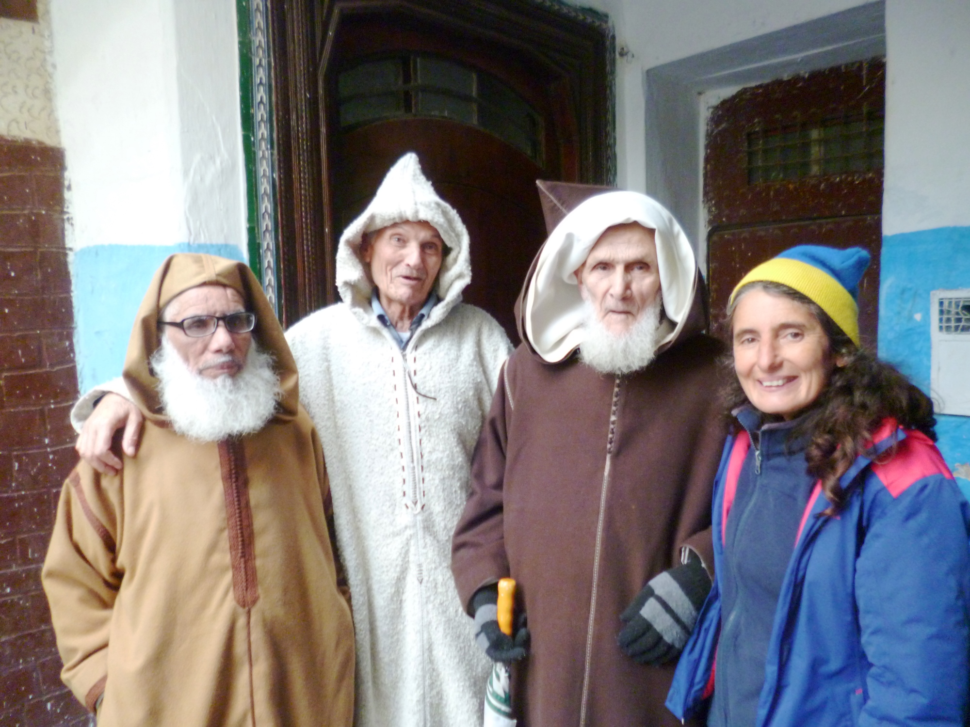 tres hombres musulmanes y yo