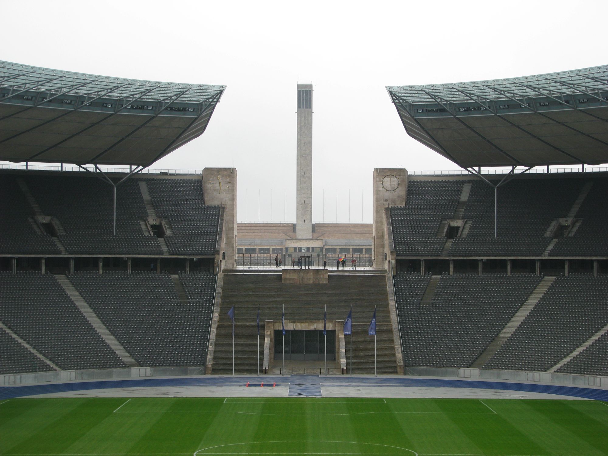 estadio olímpico tribunas campo de juego